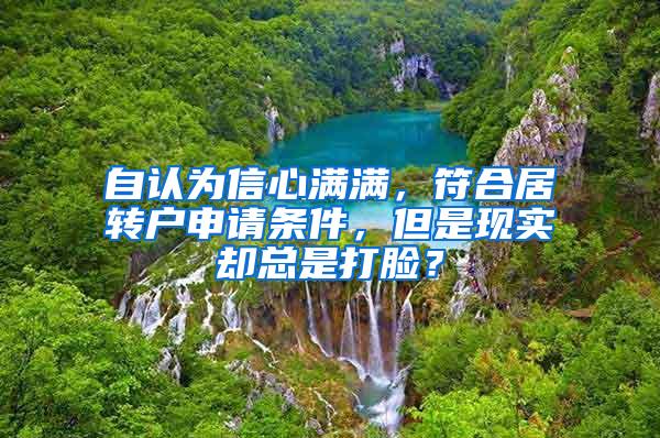 自认为信心满满，符合居转户申请条件，但是现实却总是打脸？