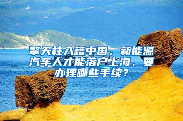 擎天柱入籍中国，新能源汽车人才能落户上海，要办理哪些手续？