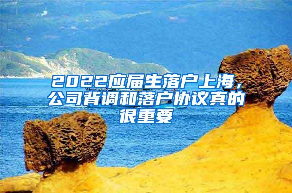 2022应届生落户上海，公司背调和落户协议真的很重要