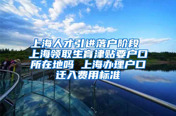 上海人才引进落户阶段 上海领取生育津贴要户口所在地吗 上海办理户口迁入费用标准