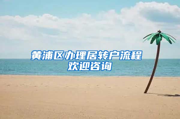 黄浦区办理居转户流程 欢迎咨询