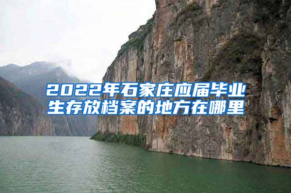 2022年石家庄应届毕业生存放档案的地方在哪里