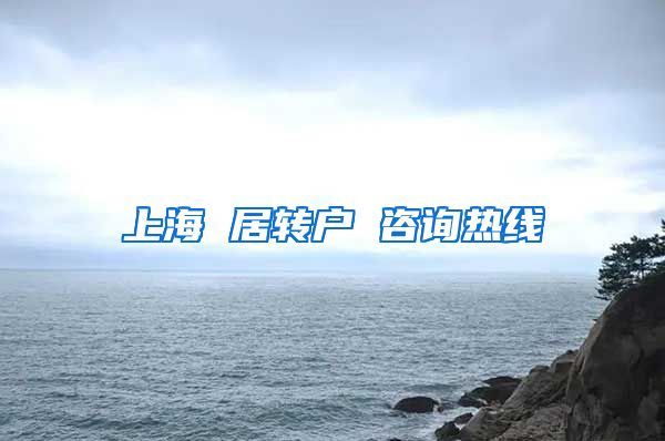 上海 居转户 咨询热线