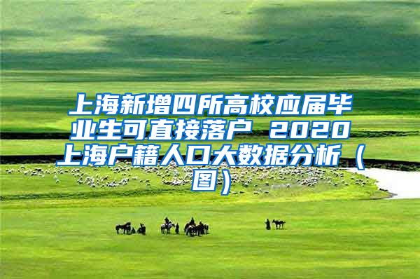 上海新增四所高校应届毕业生可直接落户 2020上海户籍人口大数据分析（图）