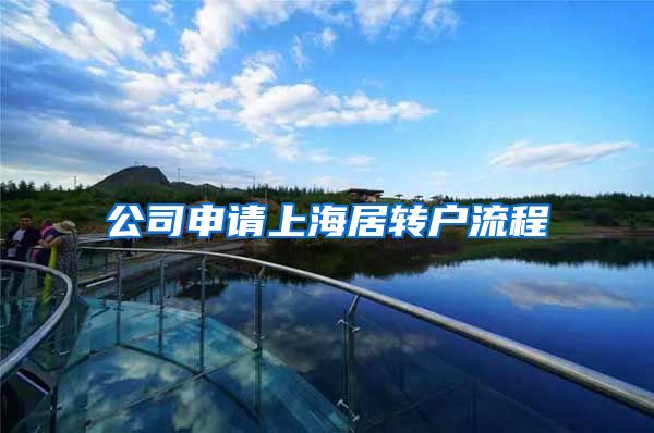 公司申请上海居转户流程