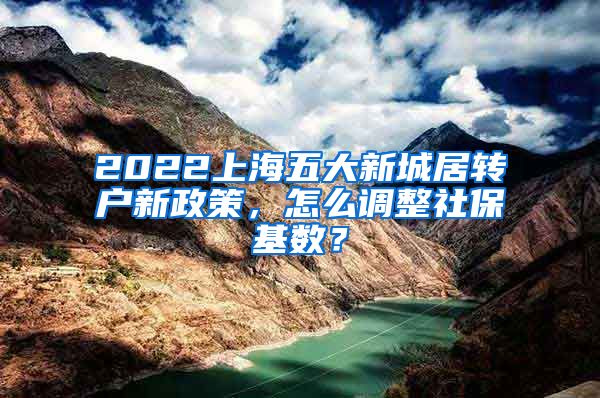 2022上海五大新城居转户新政策，怎么调整社保基数？