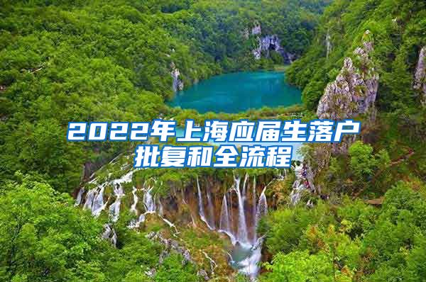 2022年上海应届生落户批复和全流程