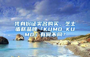 凭身份证实名购买，芝士蛋糕品牌「KUMO KUMO」有何不同？