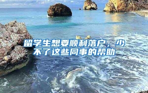 留学生想要顺利落户，少不了这些同事的帮助