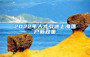 2022年人才引进上海落户新政策