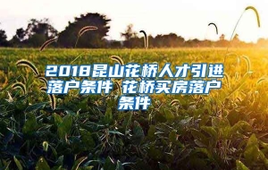 2018昆山花桥人才引进落户条件▲花桥买房落户条件