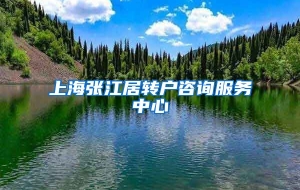 上海张江居转户咨询服务中心