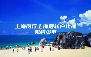 上海闵行上海居转户代理机构资审